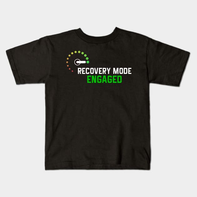 Funny Surgery Recovery Kids T-Shirt by TriHarder12